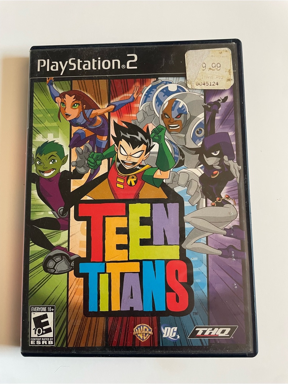 PS2 Teen Titans Video Game Y2K